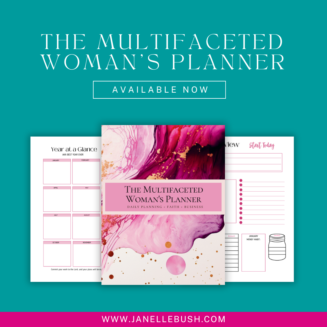 The Multifaceted Woman's Planner: Pink